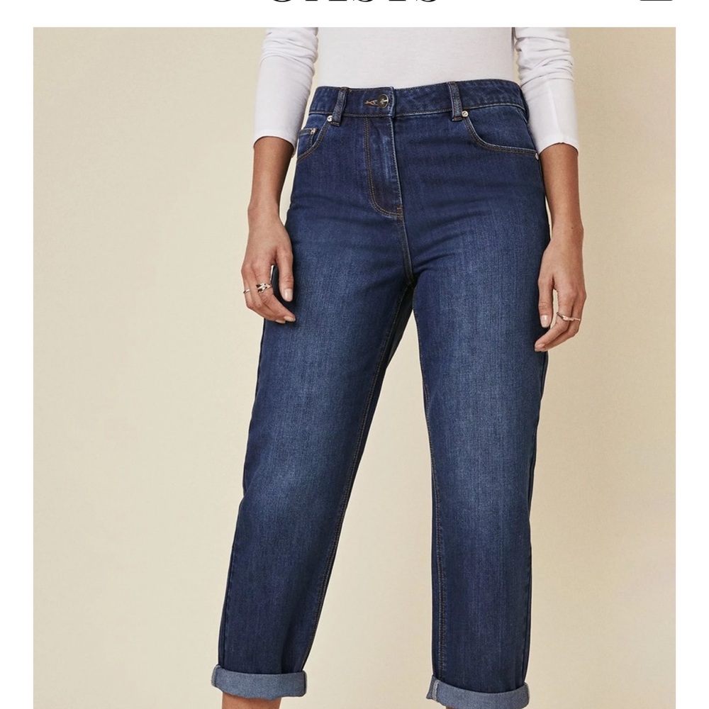 Oasis Jeans Sharp Straight Leg Ruby - image 2